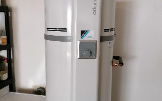Installation d'un  chauffe eau thermodynamique sur air ambiant